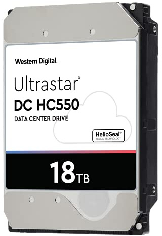 Western Digital WD Ultrastar DC HC550 WUH721818AL5204 - Festplatte - 18 TB - intern - 3.5 (8.9 cm) - SAS 12Gb/s - 7200 rpm