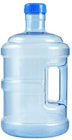 IMIKEYA Mineral Water Bottle 5L Water Bottle Jug Reusable Portable Mineral Water Container Outdoor Car Storage Bucket Thickened Food Grade Dispenser Barrel for Outdoor Camping 5 Gallons