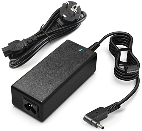 65W Chargeur pour avec Acer Swift 3 SF314-51 SF314-52 SF314-52G Swift 1 SF114-31 SF114-32 Acer W15 045N4B PA-1450-26 A13-045N2A Acer Chromebook C720 C740 CB3 C810 CB5 Adaptateur Secteur.(3.0 X 1.1mm)