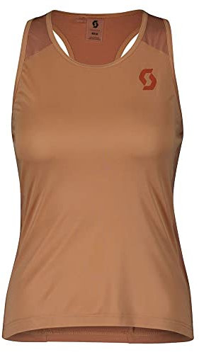Scott Endurance 10 Maillot de cyclisme sans manches pour femme Rose Beige 2023 : Taille : XS (40/42)