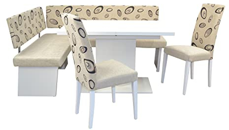 moebel direkt online 4tlg. Eckbankgruppe Sonja beige