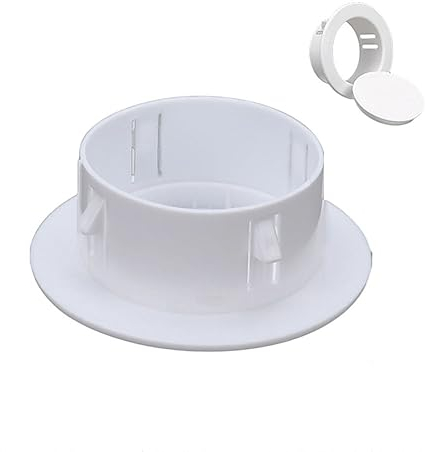 Abluftschlauch-Flansch, Wandhalterung, Anschluss für tragbare AC-Entlüftung, 60 mm Lüftungsschlitze, passend für 60–69 mm Wandlochabdeckung, Schutz