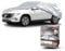 WALSER Abdeckplane Auto All Weather, Abdeckplane wasserdicht, 100% wetterfeste Auto Abdeckplane, Autoabdeckung Outdoor wasserdicht, Autoplane Vollgarage Größe 8 SUV/Van Silber