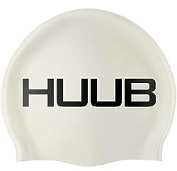 Huub Swim Cap White Badekappe, Weiß, Einheitsgröße