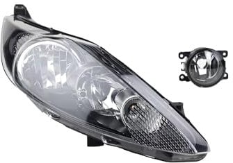 Johns, Scheinwerfer Halogen passend für Ford Fiesta 08 10/2008-11/12 H7 H1 Re. + Nebel.