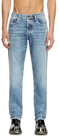 DIESEL_2023 D-FINITIVE_Pants_Blue_29 Kurz