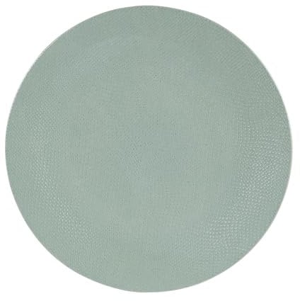 Table Passion - Assiette plate Vésuvio sauge 27 cm (lot de 6)