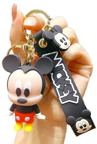 Schlüsselanhänger mit Anime-Puppe, personalisierbar, Autozubehör, kleine kreative Geschenke, Mouse-m, 1