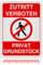 LEIASA | Warnschild „Zutritt verboten“ - 21x28 cm - Reflektierendes Aluminium - Dicke 0,8 mm - Warnschild Privateigentum - Außenbeständig - UV-bedruckt - Warnschild „Kein Zutritt“