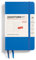 LEUCHTTURM1917 370828 Wochenkalender & Notizbuch 2025, Pocket A6 Hardcover - 12-Monats-Planer, liniert - Sky, Französisch