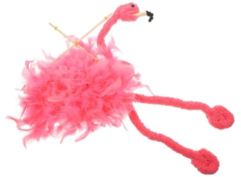 KONTONTY Muñeca De Flamenco De Cuerda Animales Marionetas Figura Artesanal Marioneta De Marioneta De Animal Marionetas De Marionetas Marionetas De Animales Marioneta De Flamenco De Juguete