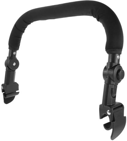 BESTonZON Verstellbarer Querstangen-kinderwagengriff Aus Kunststoff Mit Schwammpolsterung Für Schnelle Und Unkomplizierte Befestigung An Verschiedenen Kinderwagenmodellen