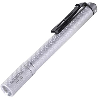 ACEBEAM PT20 2 AAA EDC Taschenlampe aufladbar, 500 Lumen Pen Taschenlampe mit Clip, Kompakte Mini LED Taschenlampe, Extrem Hell Kleine Taschenlampen für Notfälle, Camping, Zuhause, Arbeit