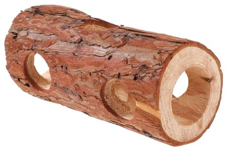 YARNOW Holz Hamster Versteck Spielzeug Für Hamster Und Meerschweinchen Mit Lochdesign Für Und Belüftung Robust Und Langlebig Für Dauerhaften Gebrauch