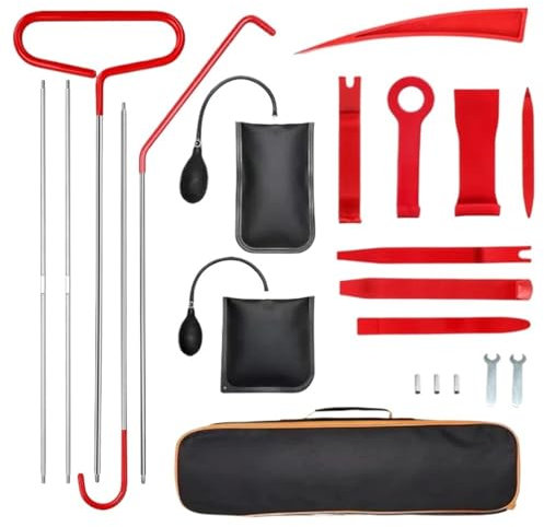 Kit Di Utensili Manuali For La Riparazione Delle Portiere Delle Auto, Pompa A Cuneo, Cuscino D'aria, Apertura Di Emergenza, Sblocco, Pinza A Lunga Portata