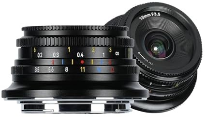 Compatibile con obiettivo a fuoco fisso ultra grandangolare Sony E Mount 10mm F3.5 APS-C(M4/3)