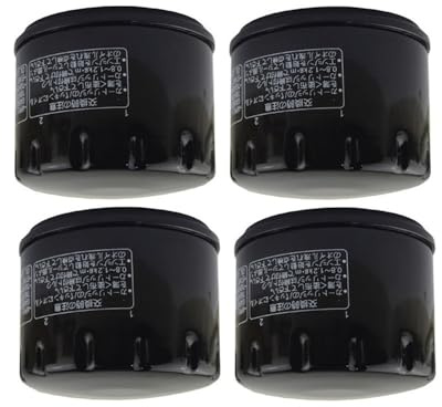 1/2/4 pezzi accessori filtro olio moto adatti for ATLANTIC 500 460 SPRINT 400 SCARABEO IE GT ABS(4 pcs)