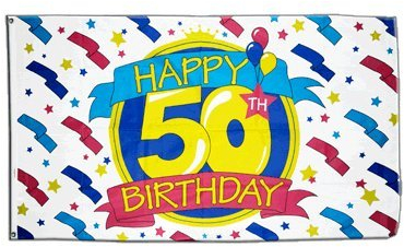 Flagge Happy Birthday 50-90 x 150 cm