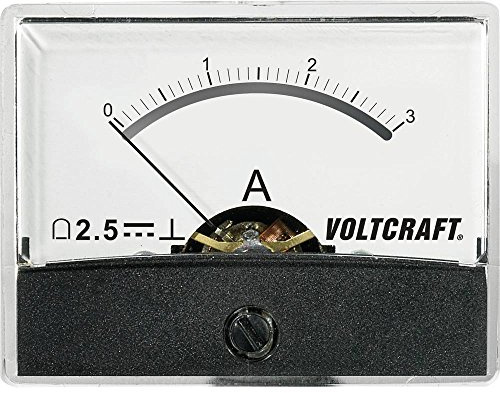 VOLTCRAFT AM-60X46/3A/DC AM-60X46/3A/DC Einbau-Messgerät AM-60X46/3A/DC 3 A Drehspule