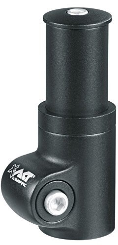 Humpert A-Head Adapter Alu f 1 1/8 51/58/63/68/73/78mm schwarz Fahrrad