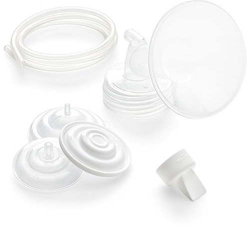 ORIGINAL SpeCtra Flange Set (Size: 32MM X-Large) - Includes 1 x(Flange w/Valve, Backflow Protector, and Tubing) for SpeCtra Breast Pumps S1, S2, M1, and SpeCtra S9 Made by SpeCtra Baby USA by Spectra