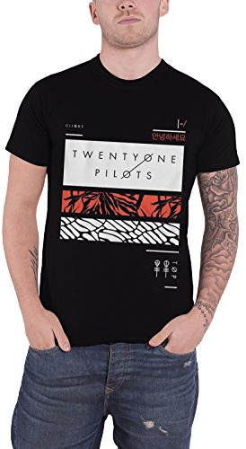Twenty One Pilots Fillers Bars T Shirt (Black) - Medium