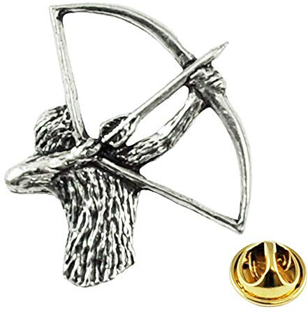 Ties Planet Bogenschießen Bogenschütze Archer Englisch Zinn Revers Anstecknadel