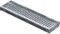 Fenau – 900 x 240 mm - Gitterrost-Stufe (R11) XSL, MW: 30/30 mm, verzinkt, Stahl-Treppenstufe nach DIN-Norm, Fluchttreppen geeignet, Anti-Rutsch-Wirkung