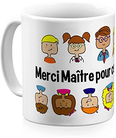 Amikado Mug personnalisé Merci Maîtresse