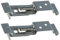 2 Clips para matrícula de Coche, Soporte de Resorte para camión, Coche, Remolque, 2 Unidades