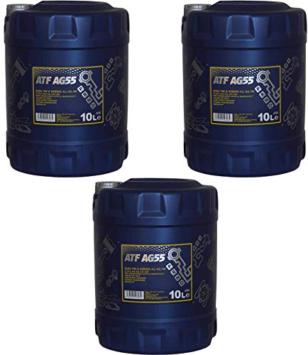 3x10 Liter MANNOL Hydrauliköl ATF AG55 Hydraulic Fluid Automatikgetriebeöl Gear