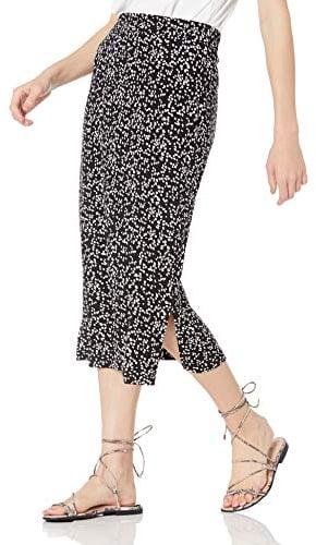 Amazon Essentials Femme Jupe midi en Tricot à Enfiler (Disponible en Grande Taille)