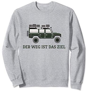 Defender Dachzelt Offroad 4x4 Reisefahrzeug Geschenk lustig Sweatshirt