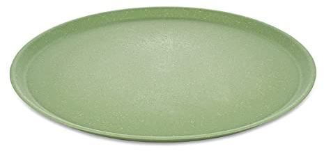 CONNECT PLATE Großer Teller 255mm 4er Set nature leaf green