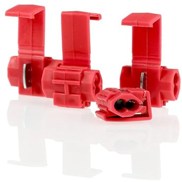 alca® Klemm- Abzweigverbinder rot 0,5-1,0mm², 5 Stk. Kabelverbinder