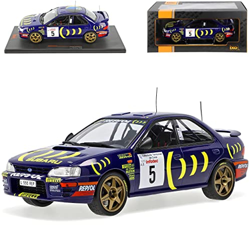 Ixo Subaru Impreza WRX WRC STI Carlos Sainz Moya Gewinner Rally Catalunya 1995 1/18 Modell Auto