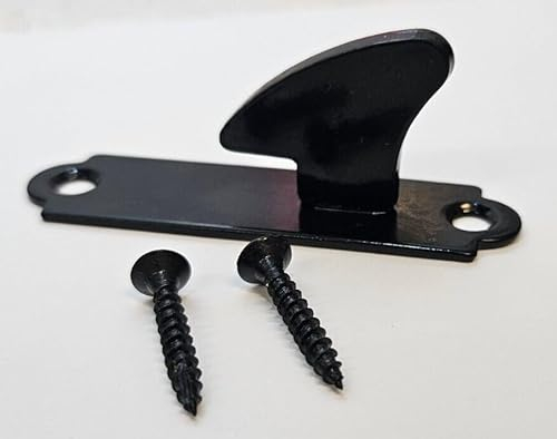 Black GATE Keep Retainer Plate for Suffolk Gothic and Ring Latch