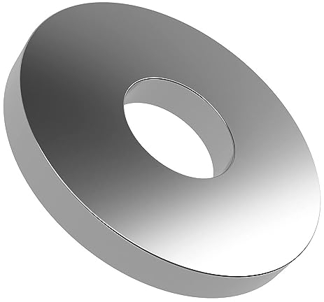 Offgridtec Rondelle in acciaio inox DIN9021 V2A, M16 x 50 mm, resistenti alla corrosione per montaggio solare, edilizia, elettronica, applicazioni automobilistiche e industriali (10 pezzi, argento)