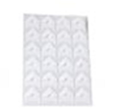 ulafbwur Selbstklebende Aufkleber für Fotoecken, 120 Stück, selbstklebende Fotorahmen, Eckaufkleber, Basteln, Scrapbooking, Album, Dekoration, Weiß