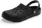 Lakeland Active Men's Coniston Ultra-Breathable Clogs for Summer Holidays and Everyday Use - Black - 9 UK