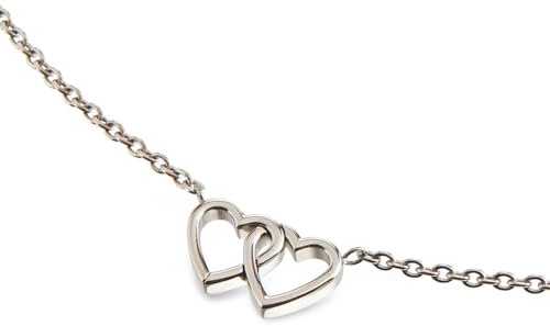 Boccia Damen Collier Titan silberfarben, Halskette mit Anhänger, leichtes hypoallergenes Schmuckstück, zeitloses Design für Alltag und Anlass, 45 cm