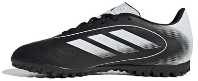 Adidas Unisex-Adult Goletto IX Turf Soccer, Black/White/Black, 7.5