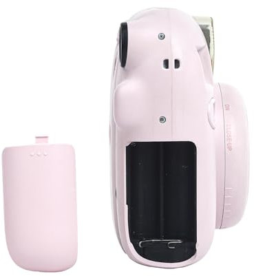 MUZIRI KINOKOO Battery Door Cover for Fuji Instax Mini 12 Camera, Battery Side Cover Accessories for Instax Mini 12 Camera, Battery Cover Replacement for Fuji Instax Mini 12 - Pink