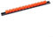Organisez efficacement vos outils avec ce système de support mural pour tournevis (orange)