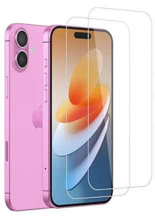 Devgoed [2 Stück] für Schutzfolie iPhone 16 Plus Panzerglas, Frei von Staub Zero Bubble Displayschutz iPhone 16 Plus Folie, Anti-Öl Ultrabeständig Displayfolie Panzerfolie