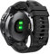 Astorgos 22mm Cinturino in silicone compatibile con Garmin Fenix 7/6/6 Pro/5/5 Plus/Forerunner 945/935/Approach S62/S60/Instinct/MARQ, cinturino di ricambio regolabile per donne uomini, Nero