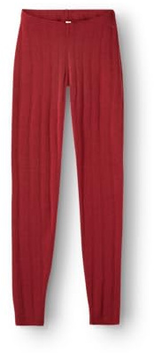 Dilling Pointelle-Leggings aus Merinowolle für Damen