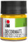 MARABU Peinture acrylique Decormatt Flacon 50ml Jaune moyen