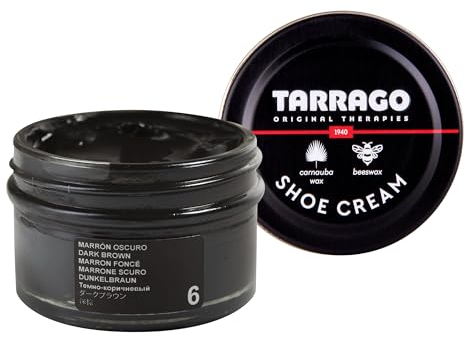 Shoe Cream 50 ml | Cirage Crème, polissante et protectrice pour chaussures, sacs et accessoires en cuir, cuir et cuir synthétique | Cirage pour chaussures