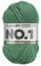 myboshi No.1 Wolle zum Häkeln und Stricken, Schnellstrickgarn, langlebige Mützenwolle, Strickwolle, Häkelwolle, mulesing-frei, 50g, Ll 55m Grün (Grasgrün) 1 Knäuel